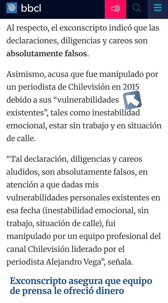 ⚠️ Esperaba encontrar ilegalidades luego de ver el reportaje en CHV del hermano de Jara. No encontré ninguna.

🚨 Solo una amenaza a la libertad de expresión y un intento solapado por controlar el internet.

#ReportajesCHV #CHVNoticias Chilevisión patricio Góngora  #ZurdoVision