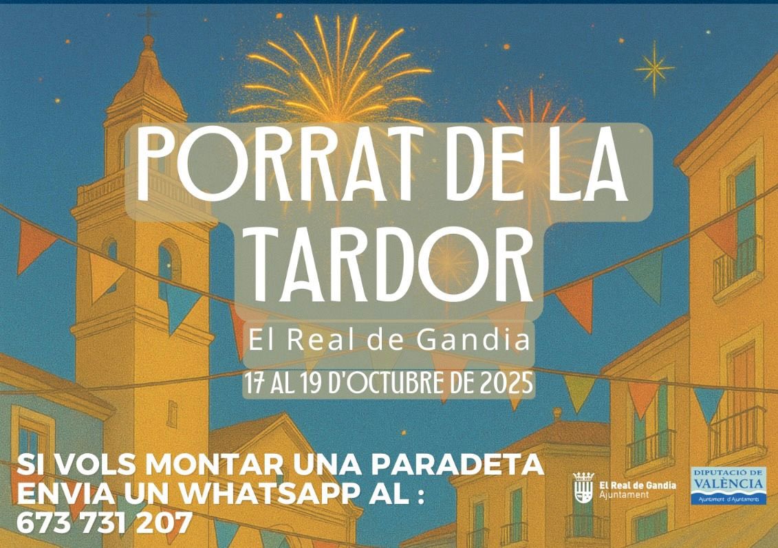 Ajuntament del Real de Gandia (@delajuntament) on Twitter photo 