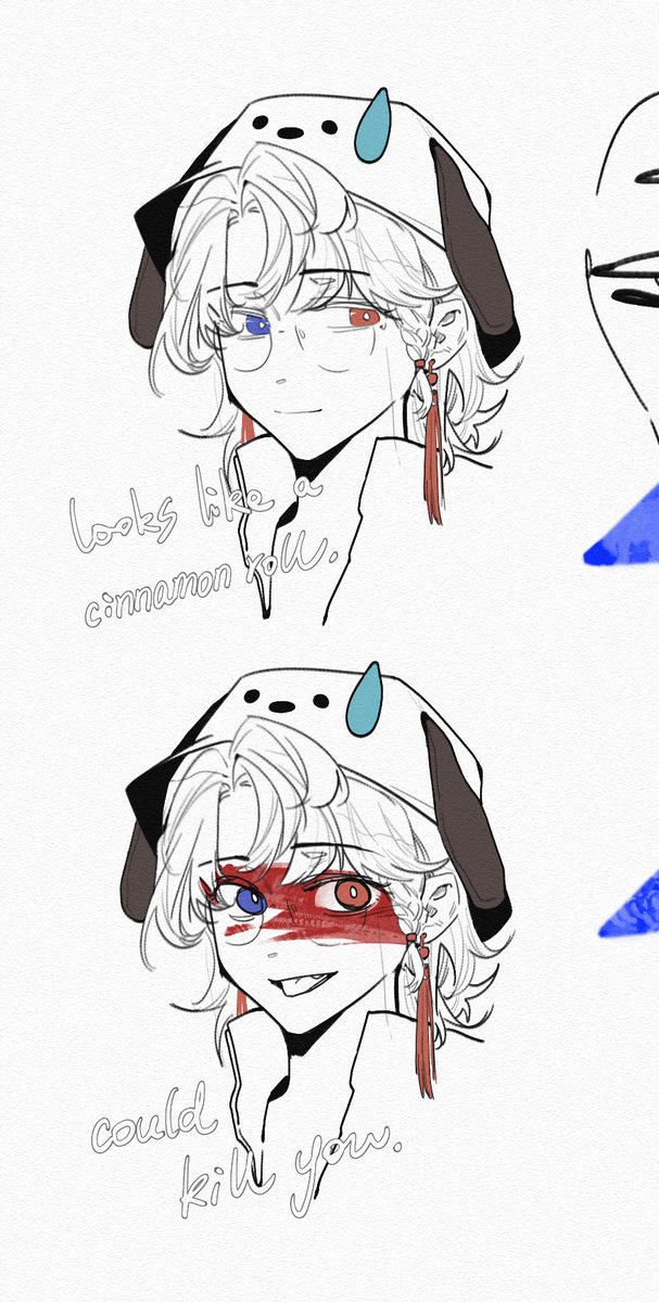 自设厨囤一点上课摸鱼
萌点解析：压力大会抽空气烟但实则是林则徐