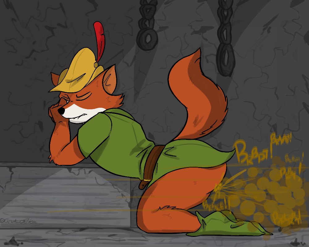 Robin hood, /w and /w out underwear alt. 🦊💨