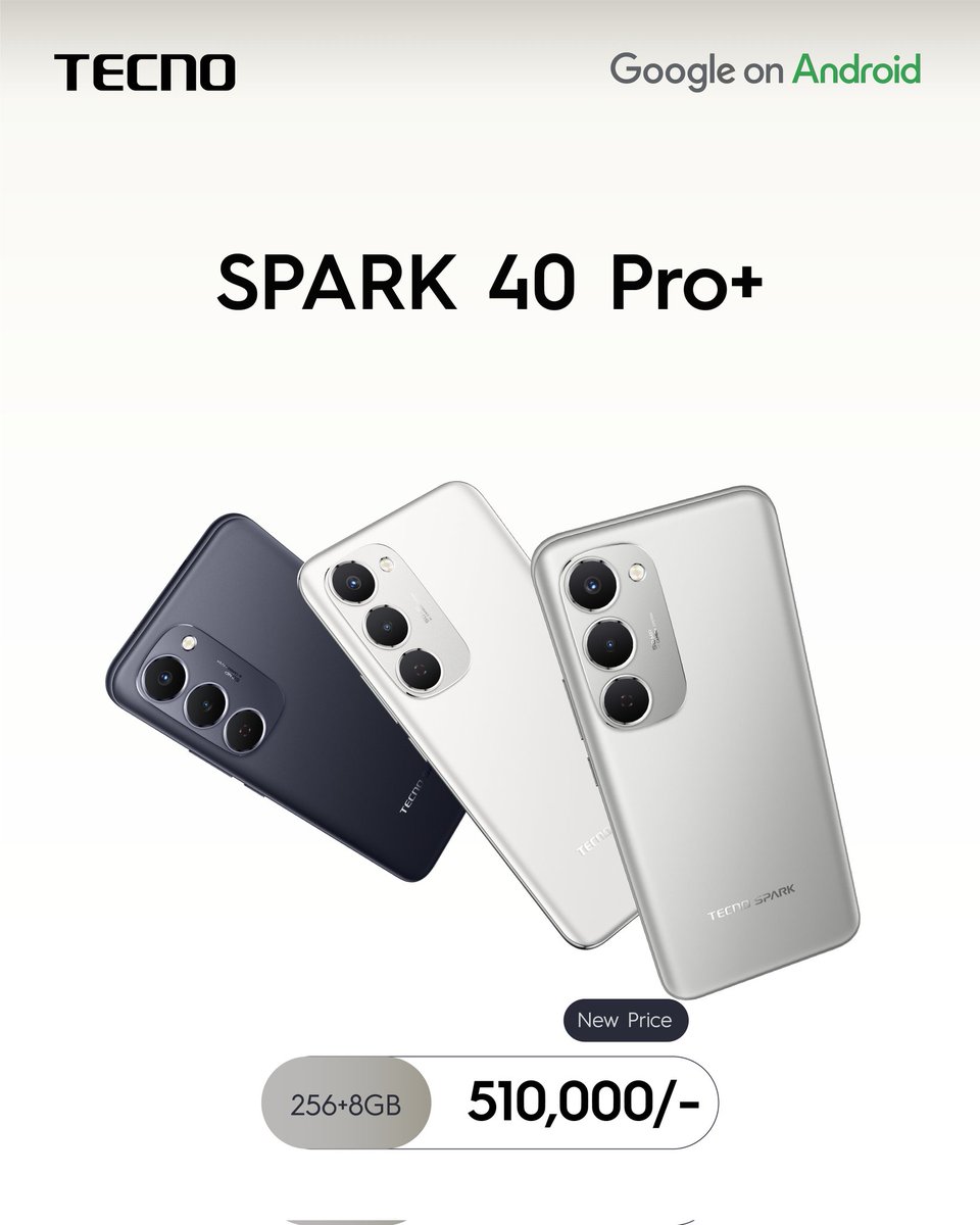 TecnomobileTZ's tweet photo. Bei mpya elekezi kwa bidhaa ya #SPARK40Series ubora uleule, dhamani zaidi. https://t.co/zfZvY2zHto