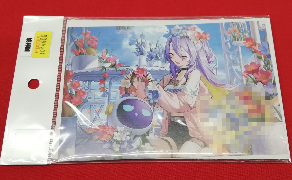 ホロライブ 誕生日 直筆サイン入りポストカード ぬいぐるみ ムーナ・ホシノヴァ ホロライブ ムーナ・ホシノヴァ 誕生日記念2023 直筆サイン入りポスト