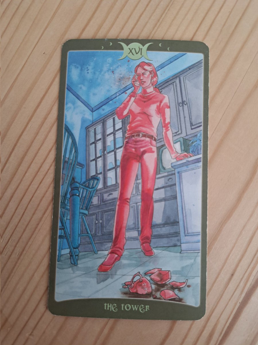 Laurajk32's tweet image. Today&apos;s card is The Tower 

When something breaks completely, it has to be replaced. It&apos;s up to you to ensure the change is positive. 

#change #replace #positive #break  

#tarot #tarotmessage #LauraJK32