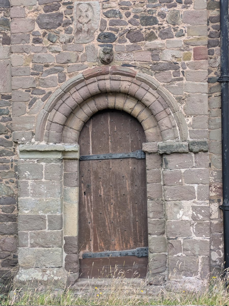 St Laurence's, Church Stretton - with another view of the sheila na gig over the door 
#AdoorableThursday