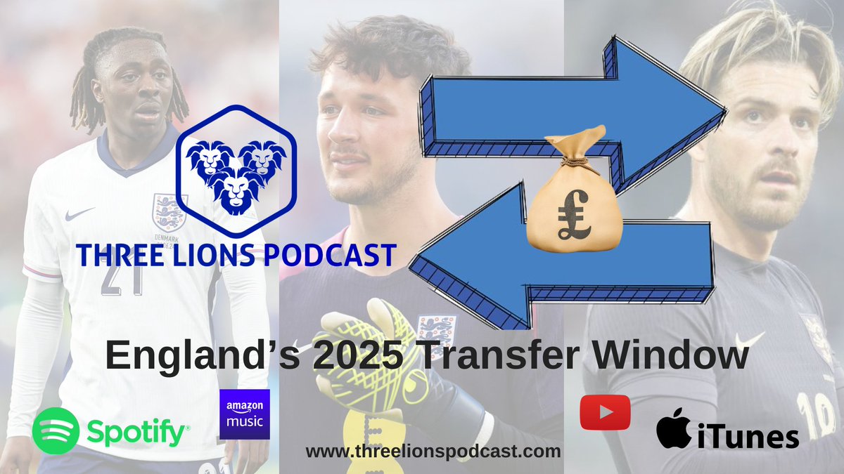 3lionspodcast (@3lionspodcast) on Twitter photo The transfer window has shut, players all across the Premier League and Europe now have new homes, but which English players have moved on, and for the better?
I’m joined by @Chaztiddy08 from the <a href="/Gate102Pod/">Gate102 Podcast</a> to run through them all.
open.spotify.com/episode/2rzG2w… The transfer window has shut, players all across the Premier League and Europe now have new homes, but which English players have moved on, and for the better?
I’m joined by @Chaztiddy08 from the <a href="/Gate102Pod/">Gate102 Podcast</a> to run through them all.
open.spotify.com/episode/2rzG2w…