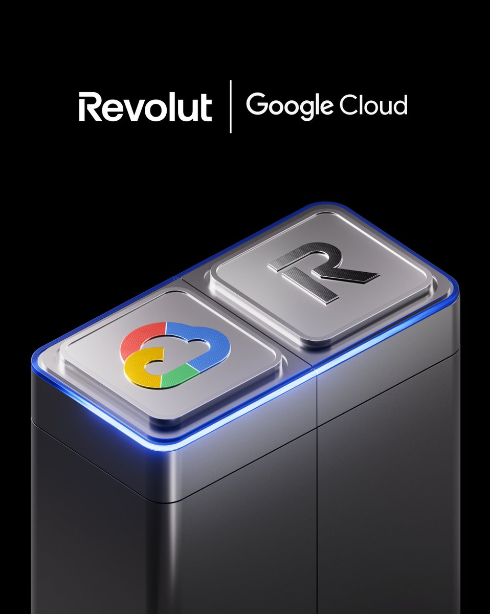 Revolut (@revolutapp) on Twitter photo We’re taking our partnership with <a href="/googlecloud/">Google Cloud</a> to the next level with a multi-year, multi-million-dollar collaboration.
A major milestone on our journey to serve 100+ million customers worldwide — and it’s all about delivering more value to you. We’re taking our partnership with <a href="/googlecloud/">Google Cloud</a> to the next level with a multi-year, multi-million-dollar collaboration.
A major milestone on our journey to serve 100+ million customers worldwide — and it’s all about delivering more value to you.