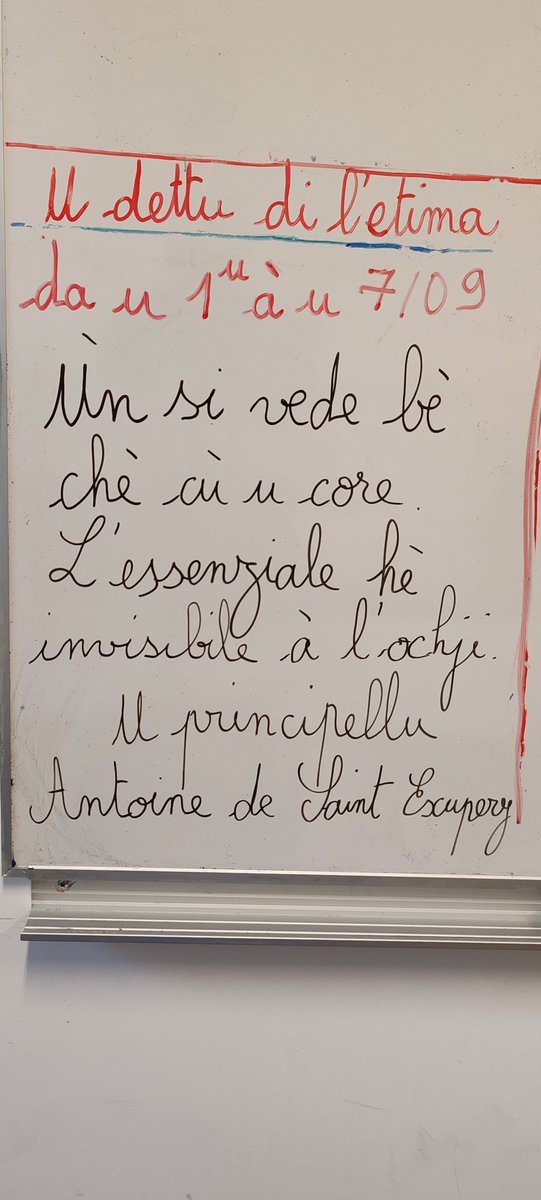 U dettu di a simana 36 di u 2025.