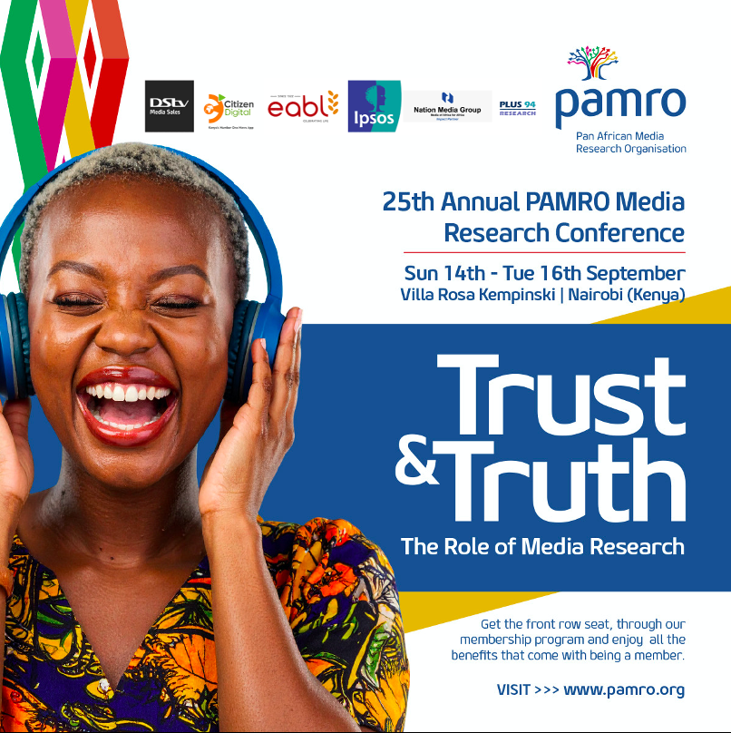 PAMRO (@pamro_org) on Twitter photo We can't wait to welcome you to PAMRO 2025 😃
Thank you to our sponsors <a href="/DStv/">DStv</a> Media Sales <a href="/citizentvkenya/">Citizen TV Kenya</a> <a href="/EABL_PLC/">East African Breweries PLC</a> <a href="/Ipsos/">Ipsos</a> <a href="/NationMediaGrp/">Nation Media Group</a> <a href="/Plus94_Research/">Plus 94 Research</a> We can't wait to welcome you to PAMRO 2025 😃
Thank you to our sponsors <a href="/DStv/">DStv</a> Media Sales <a href="/citizentvkenya/">Citizen TV Kenya</a> <a href="/EABL_PLC/">East African Breweries PLC</a> <a href="/Ipsos/">Ipsos</a> <a href="/NationMediaGrp/">Nation Media Group</a> <a href="/Plus94_Research/">Plus 94 Research</a>