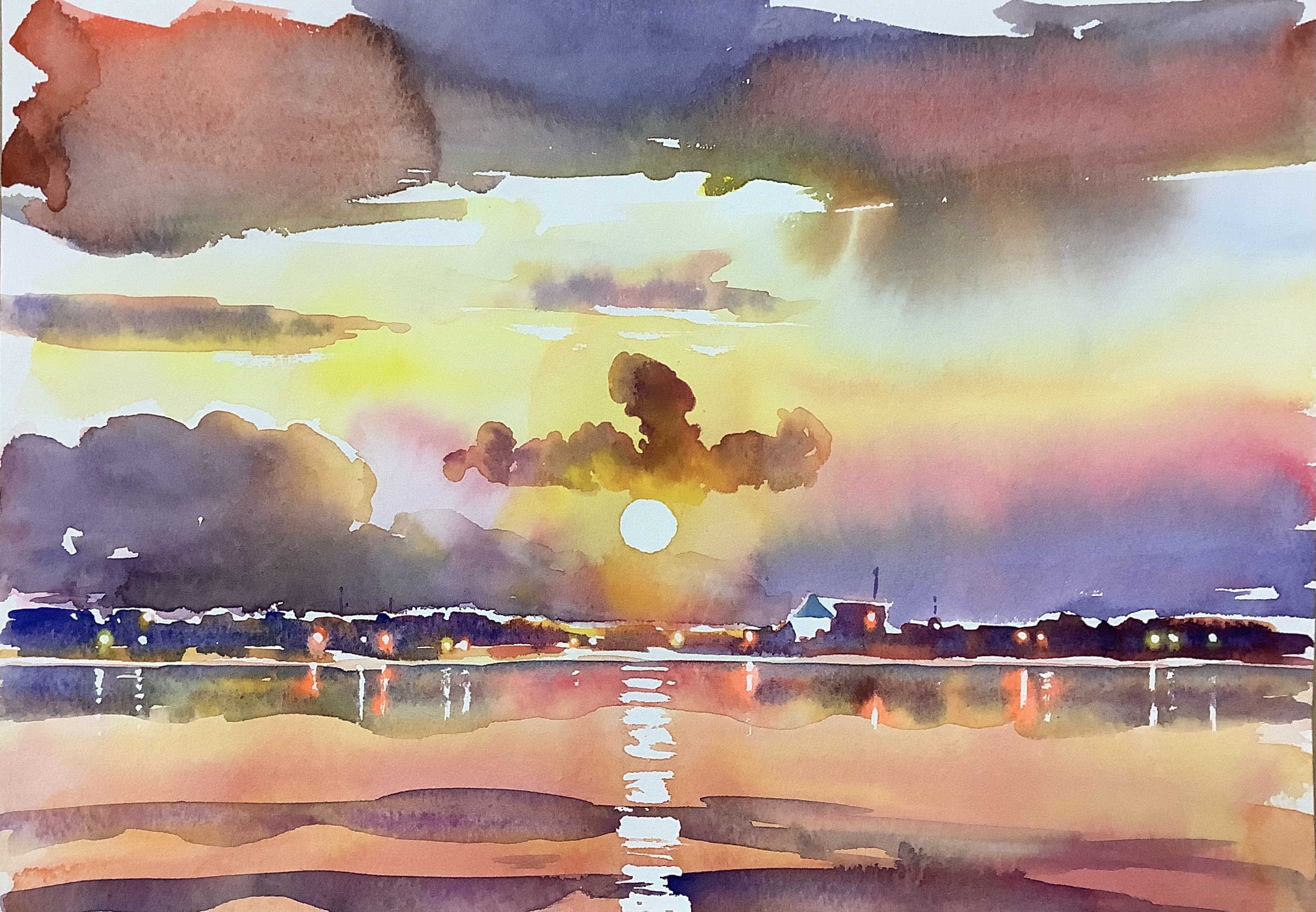 週末セール！　水彩画 DiDi（土井大輔）watercolor on X: 