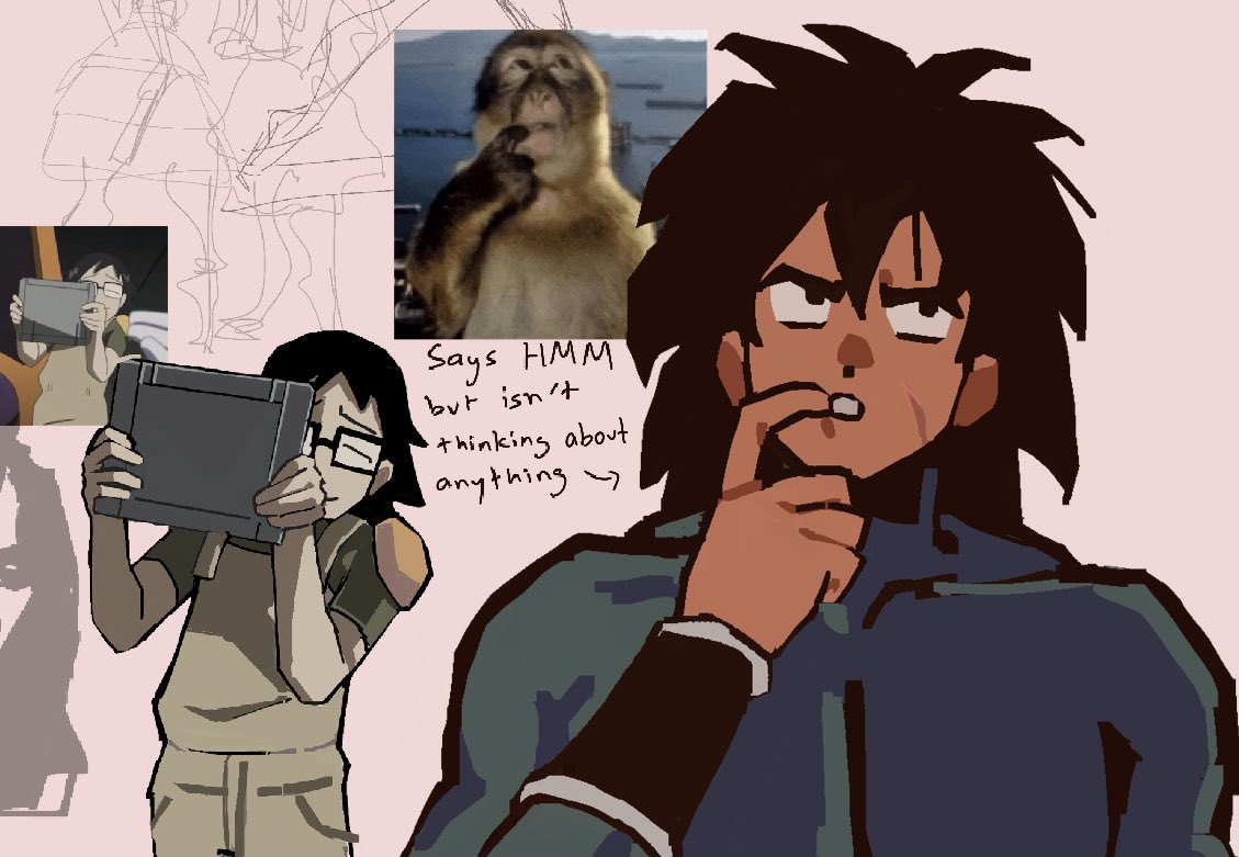 characters i like but i cannot draw well guh