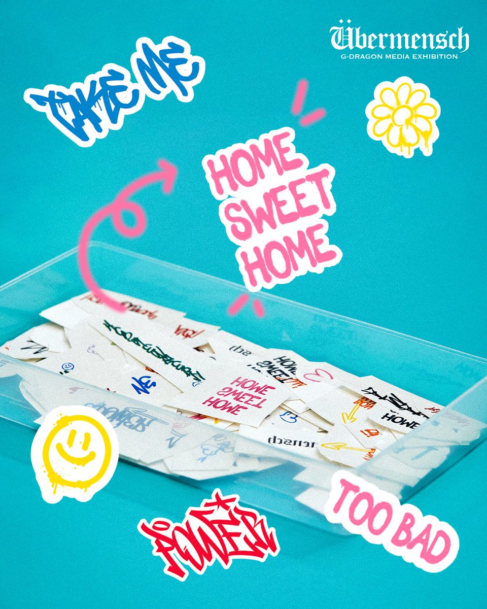 EVENT] FREE TATTOO STICKER GIFT G-DRAGON MEDIA EXHIBITION