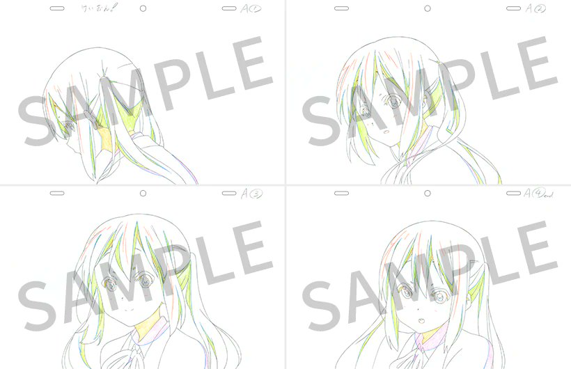けいおん！ 描き下ろし生動画【中野梓】 - メルカリ 京アニショップ
