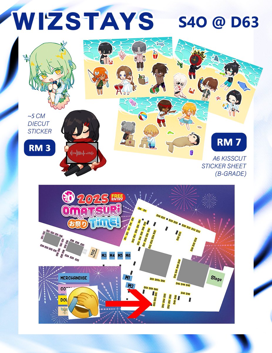 (rts appreciated!)

hiii here's my catalogue for s4o @ table d63 and cos-mic @ tba (will qrt with more details when we get them)

it's my first time ever boothing so please come visit and say hi!

#season4otaku2025 #cosmic2025