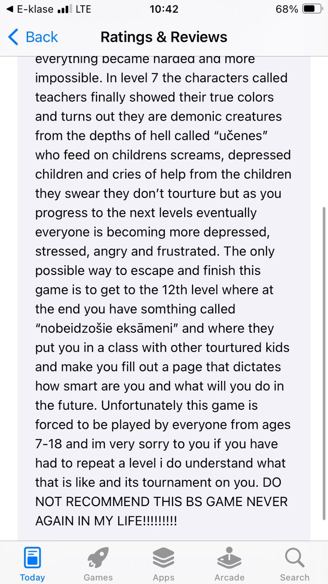 Atsauksme par e-klasi.🤣