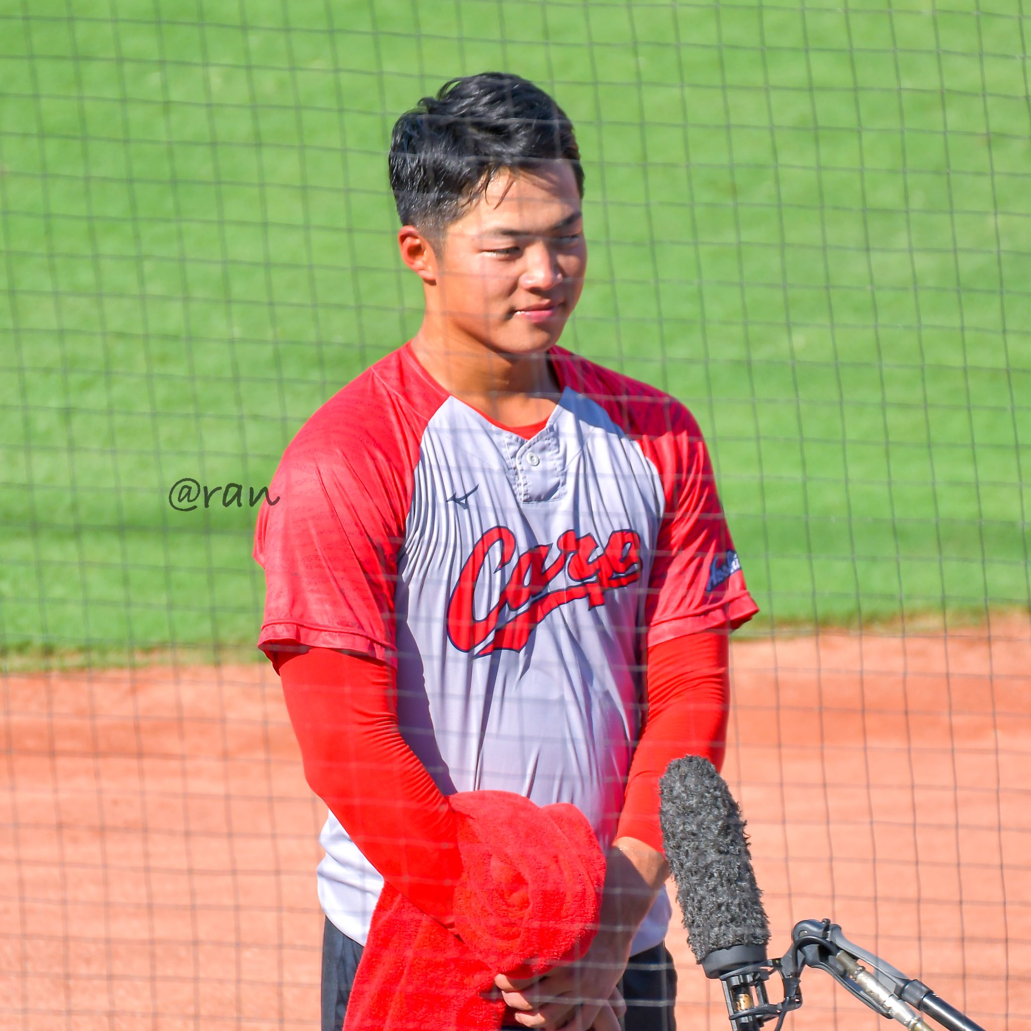 今年新人の広島カープの多田くん捕手のサイン 広島 カープ 髙太一 高太一 直筆サイン サイン ルーキー 1of1