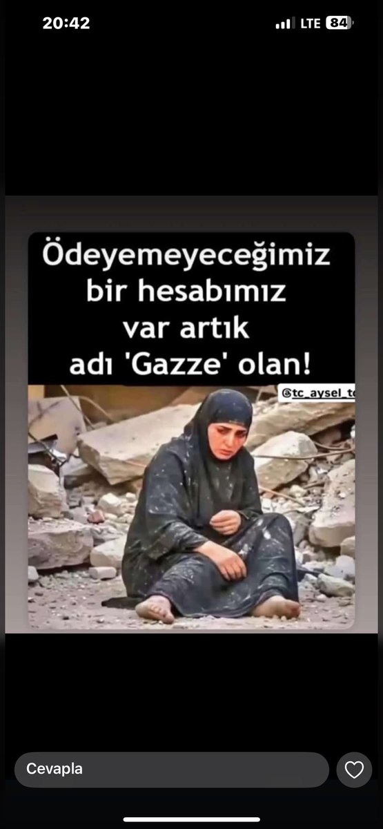 Allahım bize acı