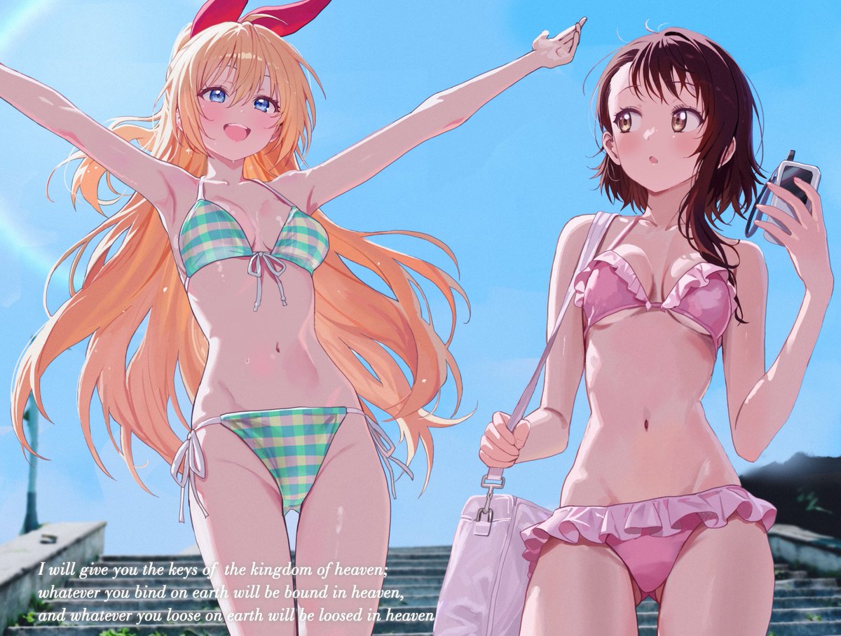 junyongKIM9's tweet image. #ニセコイ Bye, Summer!