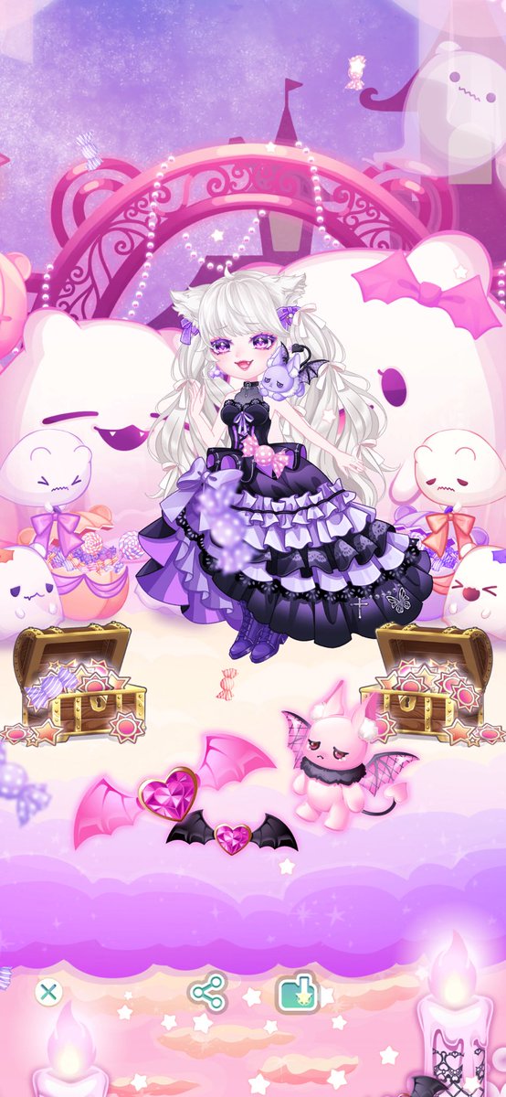 ガチャ回しにだけIN👈🏻
なんか10連1回で中前😈

全然要らないから売ろうと思ったら
まだ売れない...から適当に置いとく(、._. )、