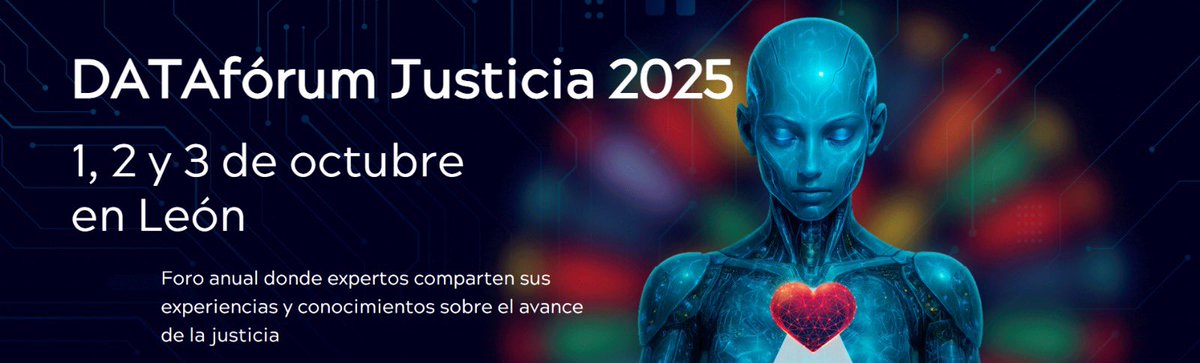 Medialab UGR (@medialabugr) on Twitter photo ¿Aún no te has apuntado al #DATAfórumJusticia2025 en León? 
Durante 3 días puedes resolver retos reales del sistema judicial usando datos, #IA y tecnología y las mejores soluciones tendrán premios de 1.000€ ✅
Infórmate de todo aquí⬇️
medialab.ugr.es/noticias/convo… ¿Aún no te has apuntado al #DATAfórumJusticia2025 en León? 
Durante 3 días puedes resolver retos reales del sistema judicial usando datos, #IA y tecnología y las mejores soluciones tendrán premios de 1.000€ ✅
Infórmate de todo aquí⬇️
medialab.ugr.es/noticias/convo…