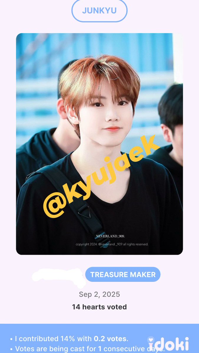 kyujaek's tweet image. idoki 9/2/25
#kyujaek