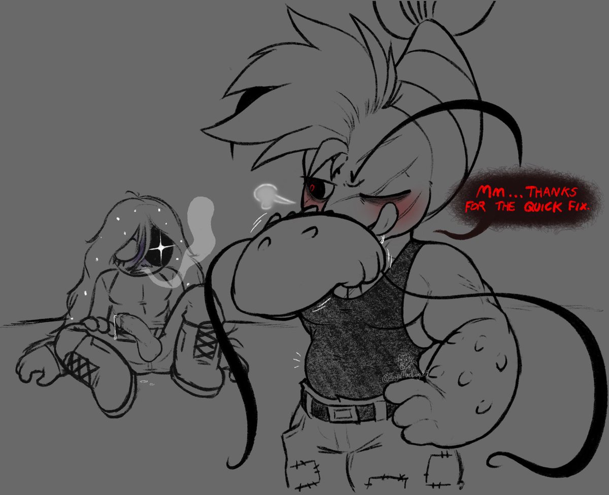 🔞⚠️//implied auto-asphyxiation, choking

Shrimpo was HUNGRY for it