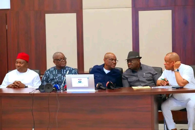 BREAKING: FCT Minister, Nyesom Wike, last night held a late-night emergency meeting with PDP stakeholders from across the 36 states and the FCT, says the planned PDP national convention will be rendered invalid if the following six demands are not met.

The six-point demands are