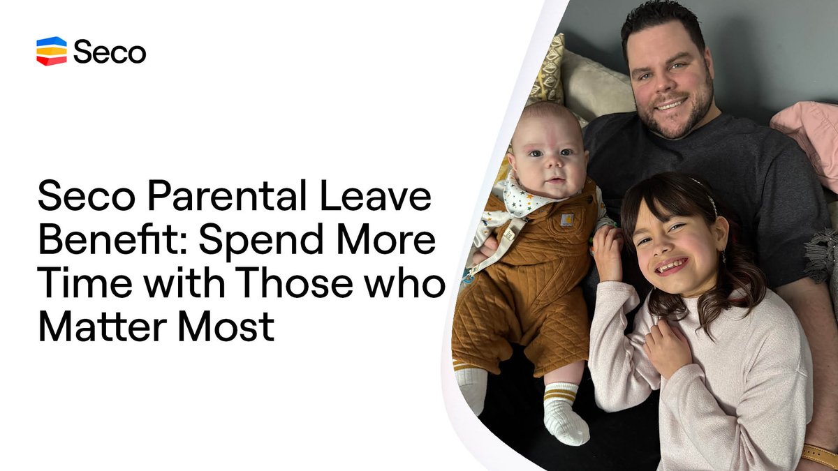 We are excited to announce the global rollout of our Parental Leave Benefit: up to 14 weeks paid at 90% salary for all parents, regardless of gender or family type.🤩

Learn more here👉 secotools.com/pr/Seco-Parent…