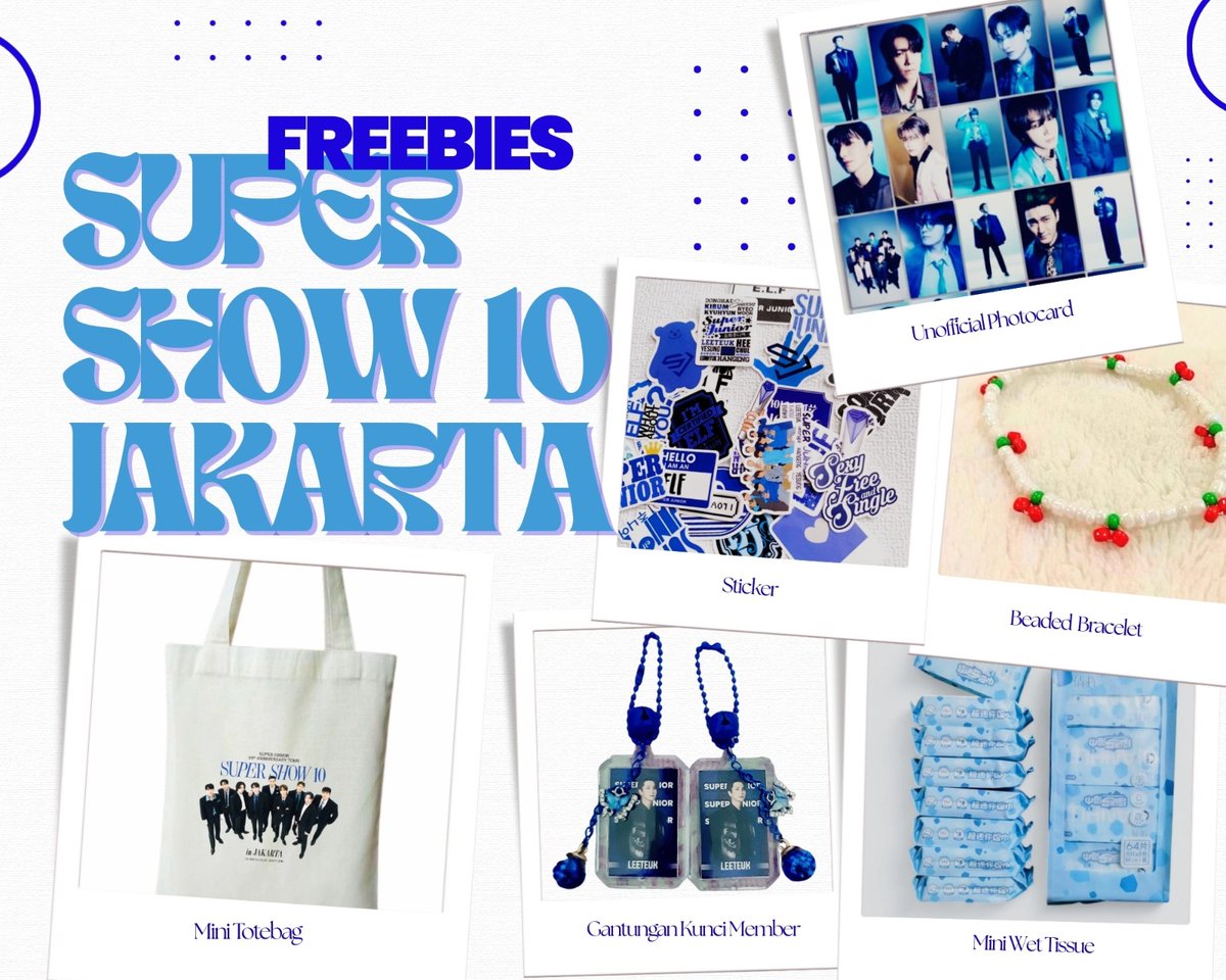 🍒FREEBIES SUPER SHOW 10 - JAKARTA🍒

Haii ELFs see you at venue :
🧕 <a href="/AntiWayzz/">Park Jungsoo World</a>
📍 ICE BSD
🗓 13 September 2025

• Limited qty
• Not for sale
• Dont forget to follow me

#supershow10injakarta #SUPERSHOW10_in_JAKARTA #SS10inJAKARTA #SUPERJUNIOR