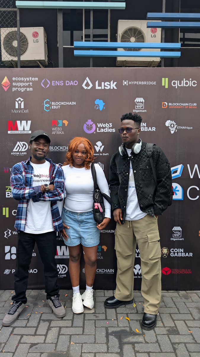 Moon_strk's tweet image. Gm Everyone.
The .#web3lagosconference Conference has come to an end!
And it was a awesome!

Here are some of my favourite pictures!!

@Web3LagosCon