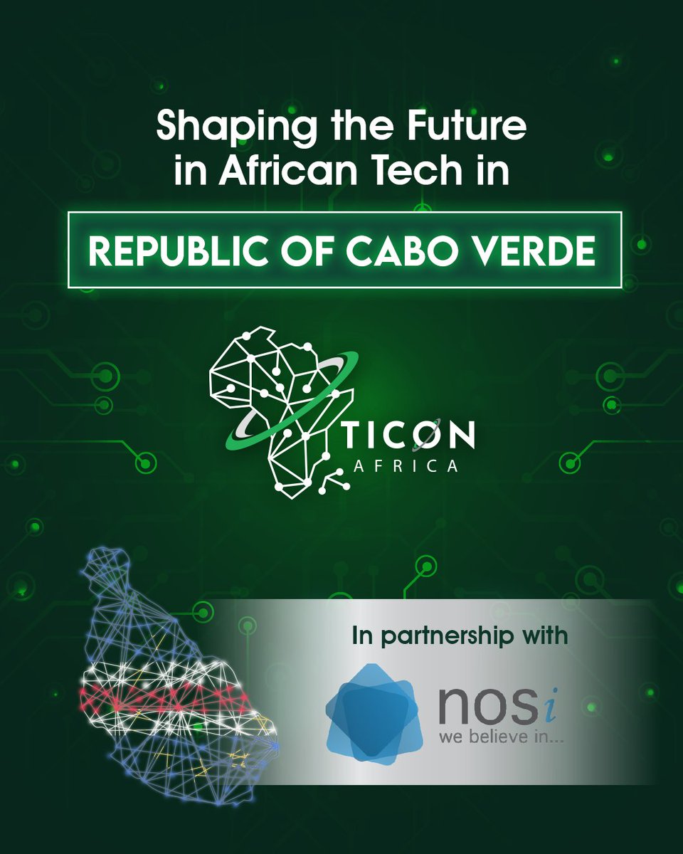TICONA_AFRICA's tweet photo. We’re excited to welcome NOSi (Núcleo Operacional da Sociedade de Informação) as our newest primary member! They are driving Cape Verde’s digital future through e-governance, innovation &amp; ICT growth. 

Learn more here: https://t.co/r23qkHxdBm 

#TICONAfrica #NOSi #CapeVerde https://t.co/p3t94Hw1Ht