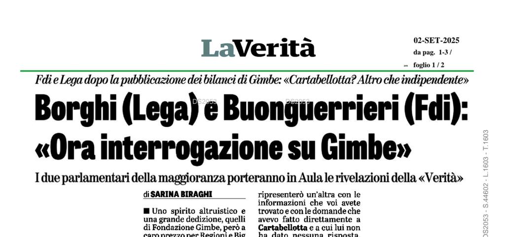 Felice che anche la collega, come me, voglia vederci chiaro... direi che si sta formando una maggioranza sulla questione. Benissimo.