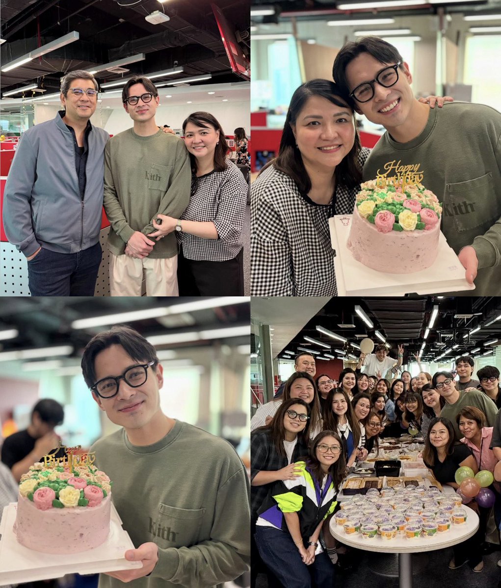 ralph at star magic head quarters today for late celebration of his birthday with mang inasal foods 👀

malapit na talaga siguro ma-reveal ‘yung endorsement niya with mang inasal, so proud of you rdl 🥹 MORE ENDORSEMENTS TO COME OUR SAING KING