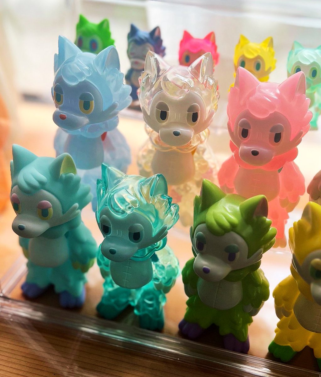 あらいきりこ おおかみくん ラムネカラー あらいきりこ_Kiriko Arai | 📢おおかみくんソフビ新色🥤 【ラムネ