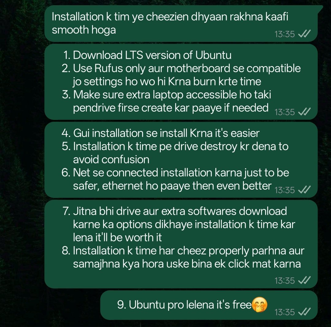 GautamK0508's tweet image. Tips for noobs who want to step into Linux