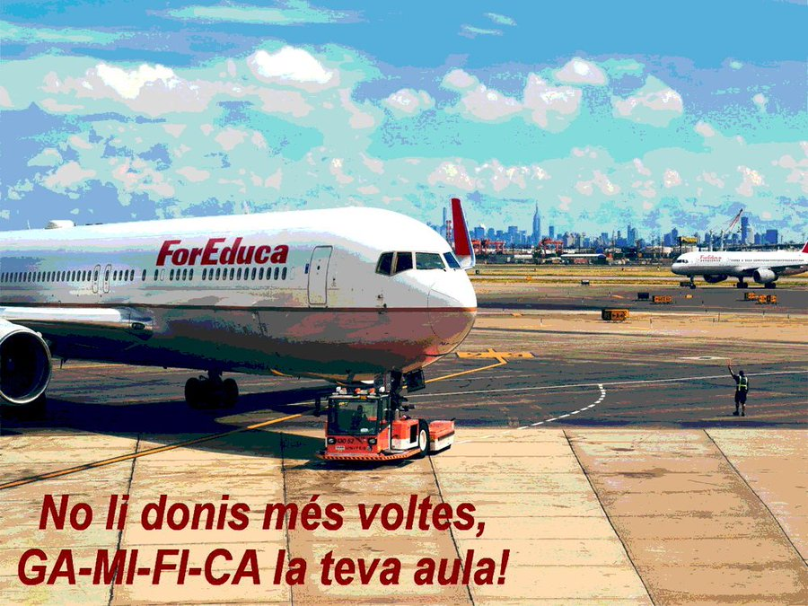 4ForEduca's tweet photo. Bon dia, #Docents,

🧑‍✈️Estem preparant l'embarcament🛩️d'una nova edició del curs, @idp_iceub+@xtec

"No li donis més voltes, GA-MI-FI-CA la teva aula!"✈️

📇Targeta d'embarcament: 👇
▶️https://t.co/eWgWtXIcU2

📌#Docent, afanya't, queden poques places!

#GamificaEduca #AlsCentres https://t.co/yMmiLijSvp