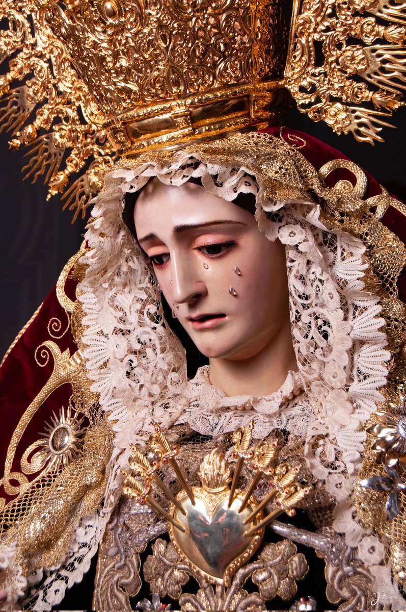 Nuestra Señora de los Dolores, Hermandad Sacramental de la Merced.
18 días para la #MagnaHuelva