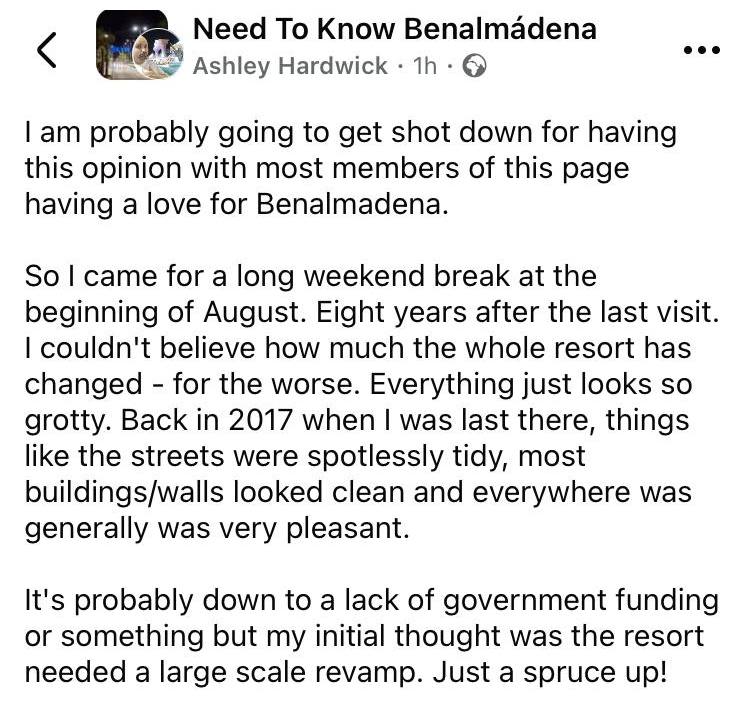 ⁉️¿Qué está sucediendo en Benalmádena?

❌Turistas y visitantes se quejan del estado de la ciudad. 

❌Las basuras se acumulan por días en los contenedores.

🧵 ABRO HILO
