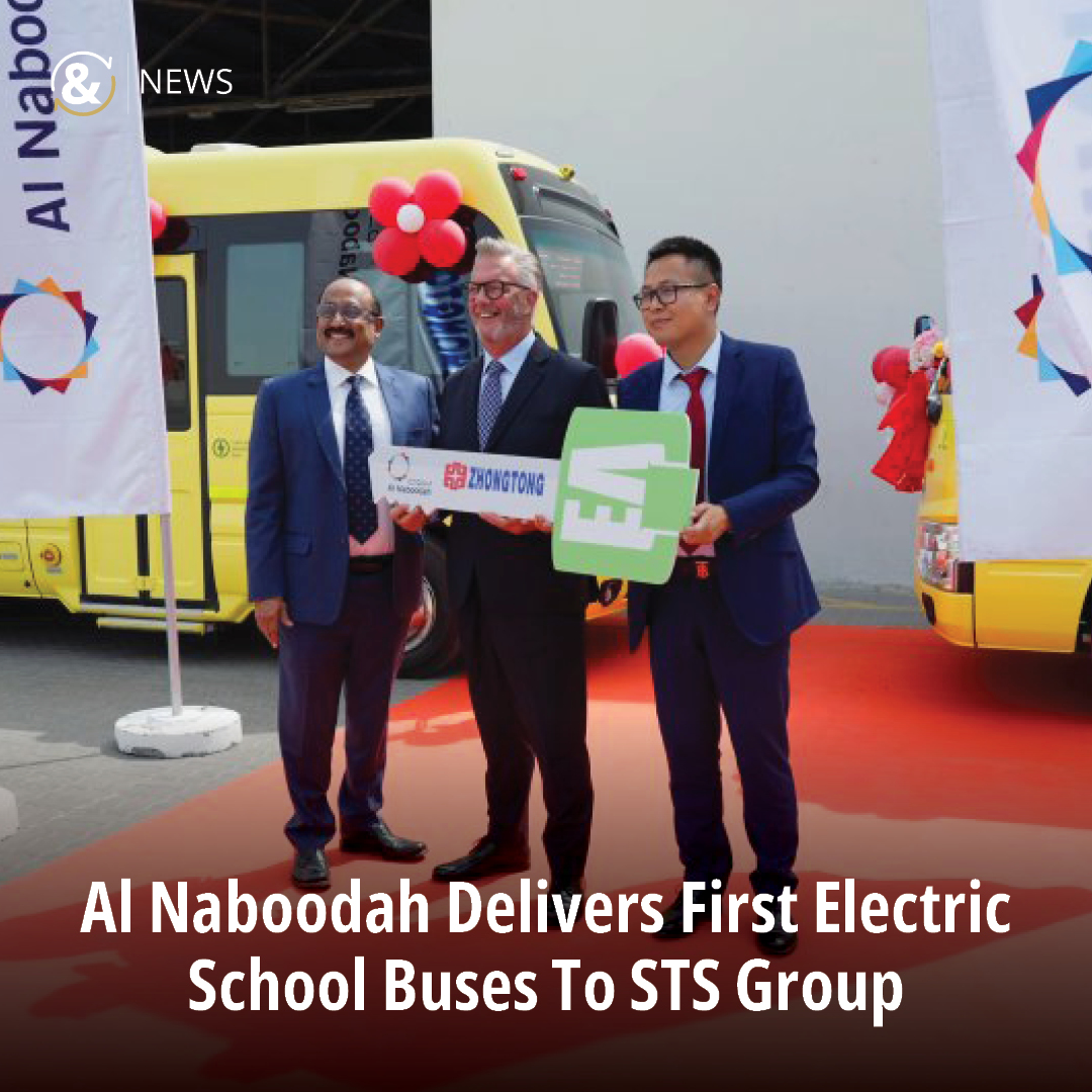 plantnequipment's tweet image. Saeed Juma Al Naboodah Group has delivered the first fleet of electric school buses to STS Group, supplied by Zhongtong Buses in collaboration with Swaidan Trading.
🔗 Read more: tinyurl.com/2xfhnu6u