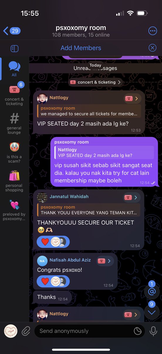 psxoxomy's tweet photo. thank you semuaa yang teman kita live battle tickets #TDS4inKL tadi hehe. website lag and wonky tapi kita secured tickets membership slots harini yayy!

another day tomorrow! 🫶🏻 https://t.co/MP8TaGcTuB