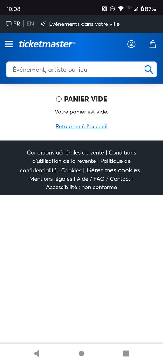 You've got to me kidding me... I had tickets in my cart and clicked on pay (in time!!) and randomly got kicked out :(( <a href="/halsey/">halsey 🌸</a> <a href="/Ticketmaster/">Ticketmaster</a>