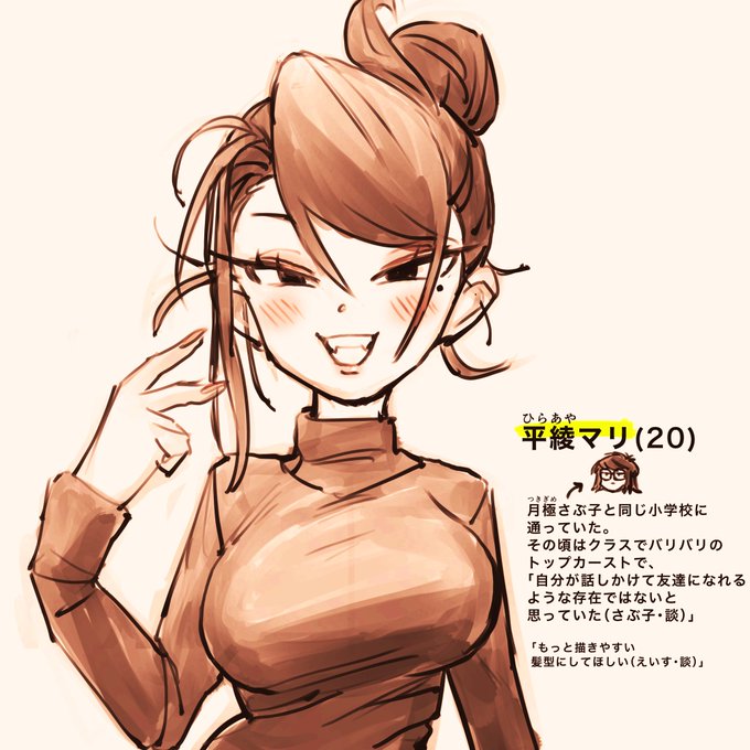 後に落ちぶれて親友になる #nijieith_OC #nijieith_OC_Mari 