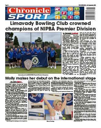 This week's #NorthernConstitution is out now! Pick up your copy of all the news from the Roe Valley, and keep up to date at northernconstitution.co.uk. Get in contact with us at editor@northernconstitution.co.uk