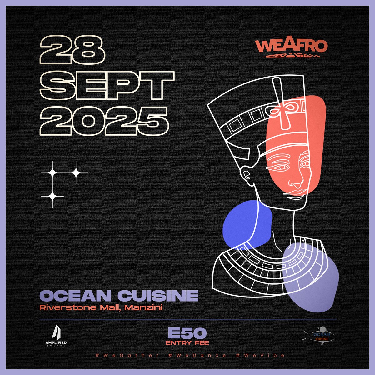 we_afro's tweet image. Get ready to vibe with the rhythm of Afro House! Join us on September 28th for another unforgettable edition of Weafro — where the beats are deep, the energy is high, and the culture shines bright. Don’t miss out!