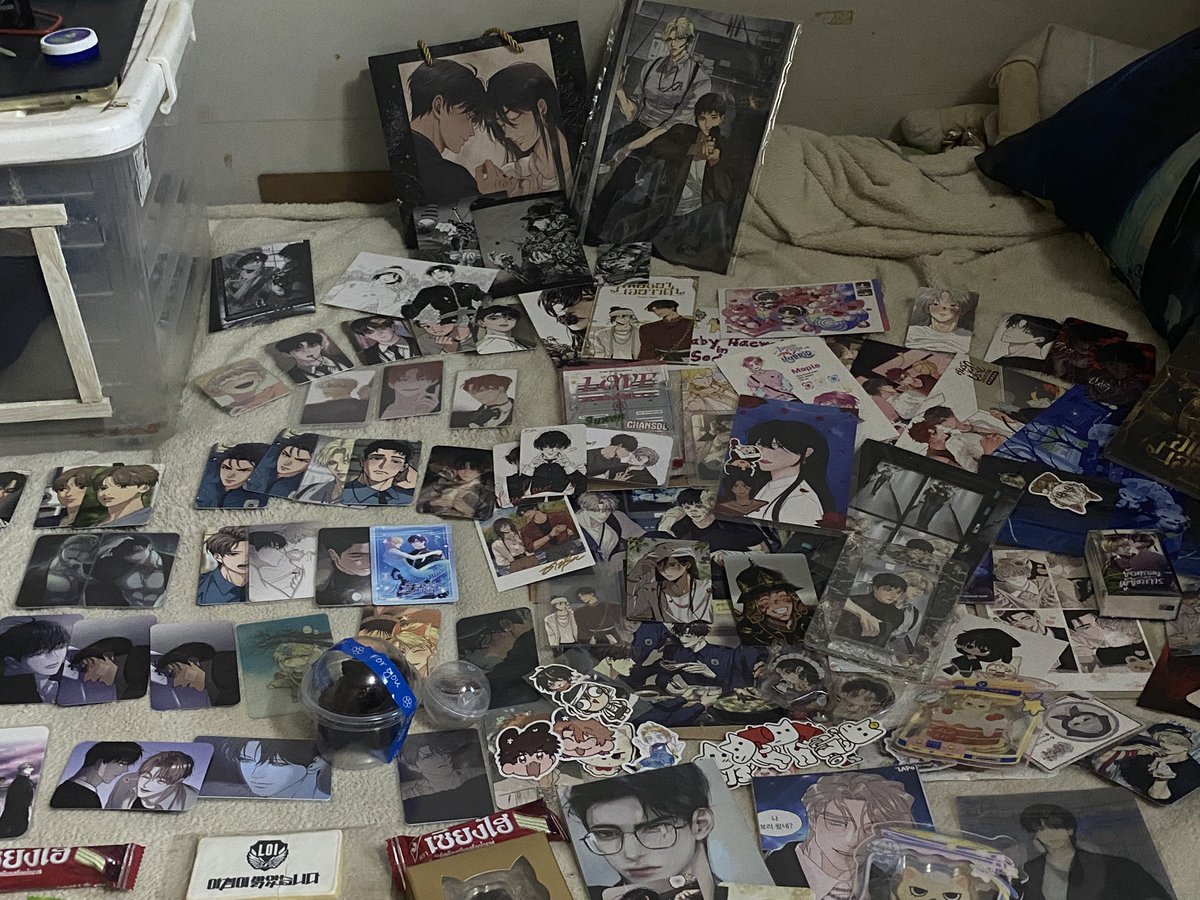 รวมของที่ได้จากวายบุ๊ค พึ่งลง..มีป๊อปอถพหมาแดงด้วย