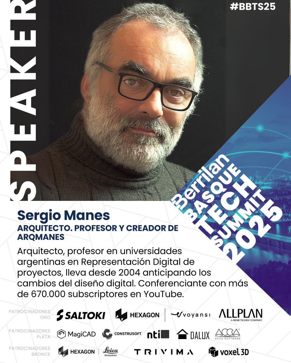 ¡El Basque Tech Summit 2025 ya está aquí!

Y este año, viene grande. Muy grande...

Ladies and Gentleman... ¡Sergio Manes! 👇 

¡Preventa agotada! Pero todavía puedes conseguir tu entrada para el #BBTS25  👇 
bit.ly/BBTS25X