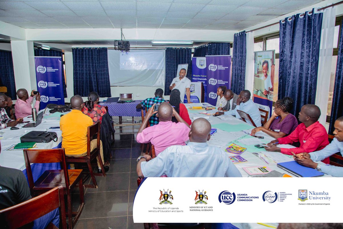ICT4Primary's tweet photo. We are into day-two of the #DECEDA Curriculum-Aligned Digital Content Workshop.
Today, we will exert our efforts on content mapping and drafting.
This #ICT4Primary powered by @UCC_Official through UCUSAF. https://t.co/e0lcKlI2P3