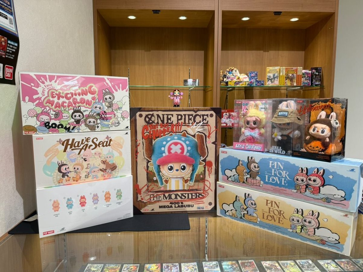 ⚠️入荷速報📷 #POPMART #ラブブ 本日、前回の入荷後に即完売したラブ