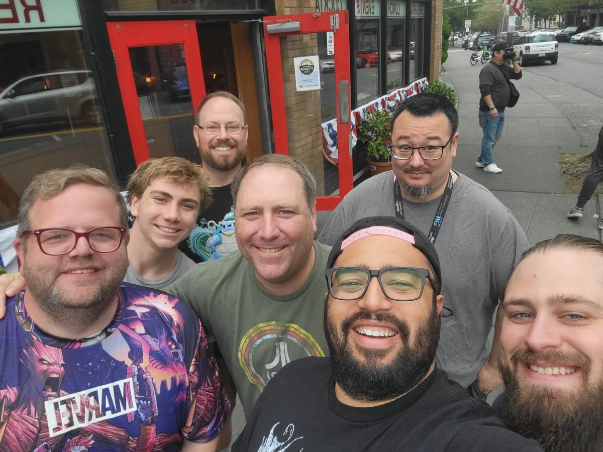 GreatGameDeb8's tweet photo. Hanging out with friends, new and old, was definitely the highlight of #PAXWest. I can't wait for next year! https://t.co/hXBSz6ztOr
