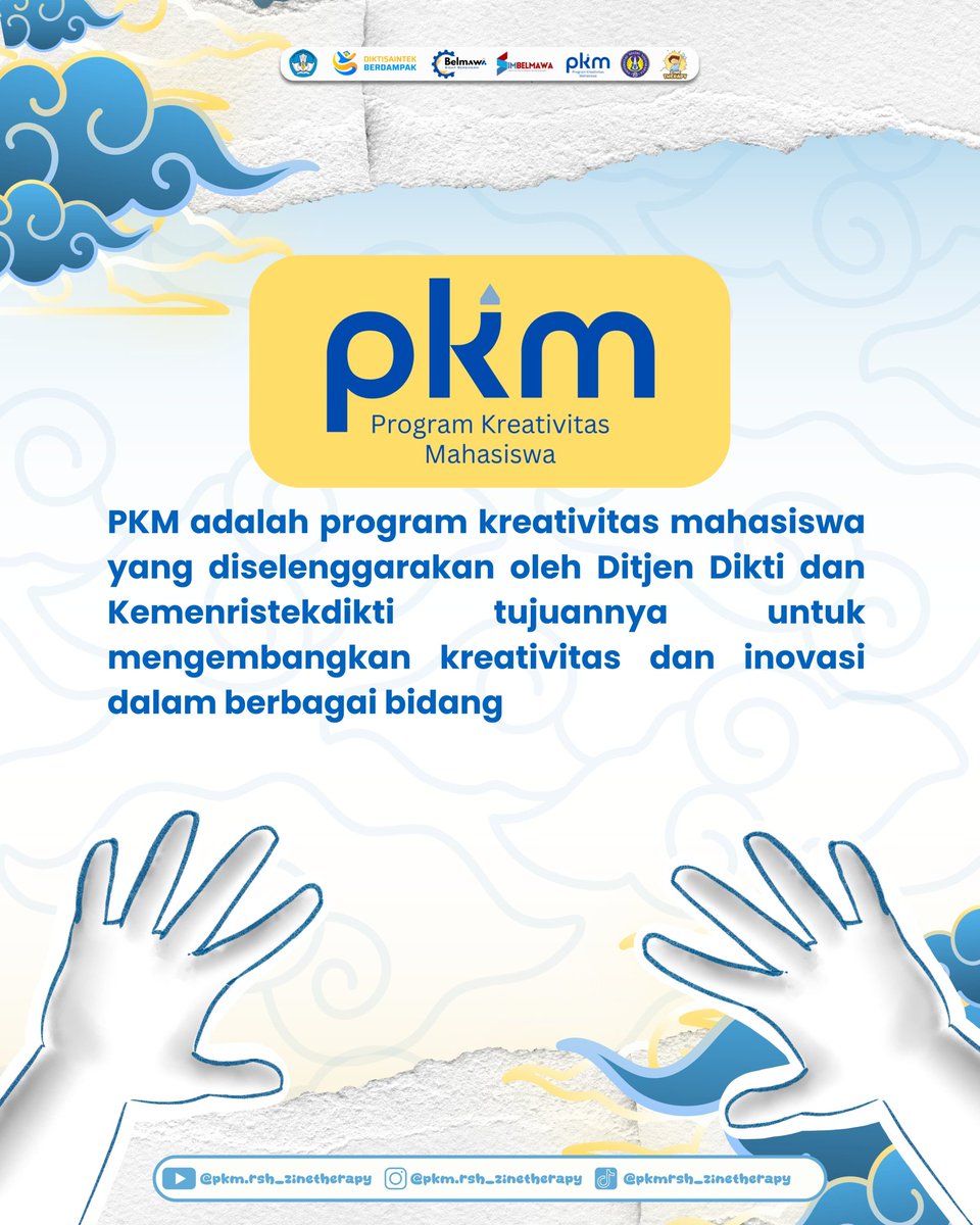 zinetherapy's tweet image. Halo sobat ziness!👋🏻

&quot;Bebas berkreasi, bebas berekspresi&quot;

Sobat zines udah tau belum apa itu PKM?! 🤔

Simak penjelasannya lengkapnya ya!😉

#pkm #pkm2025 #pkmpendanaan #zinetherapy #terapiseni