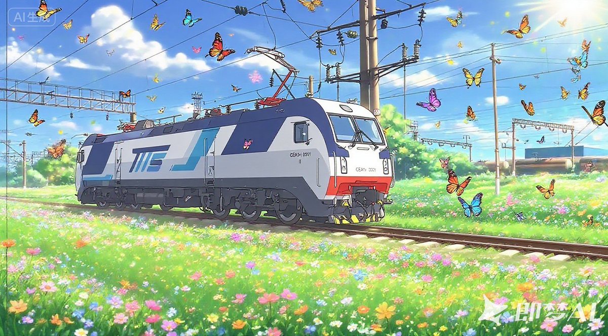 Journey with Kazakhstan Electric Locomotive into the Sunrise of A New Era.😎😎